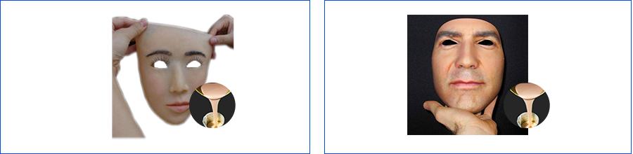 仿真面具人體硅膠廠